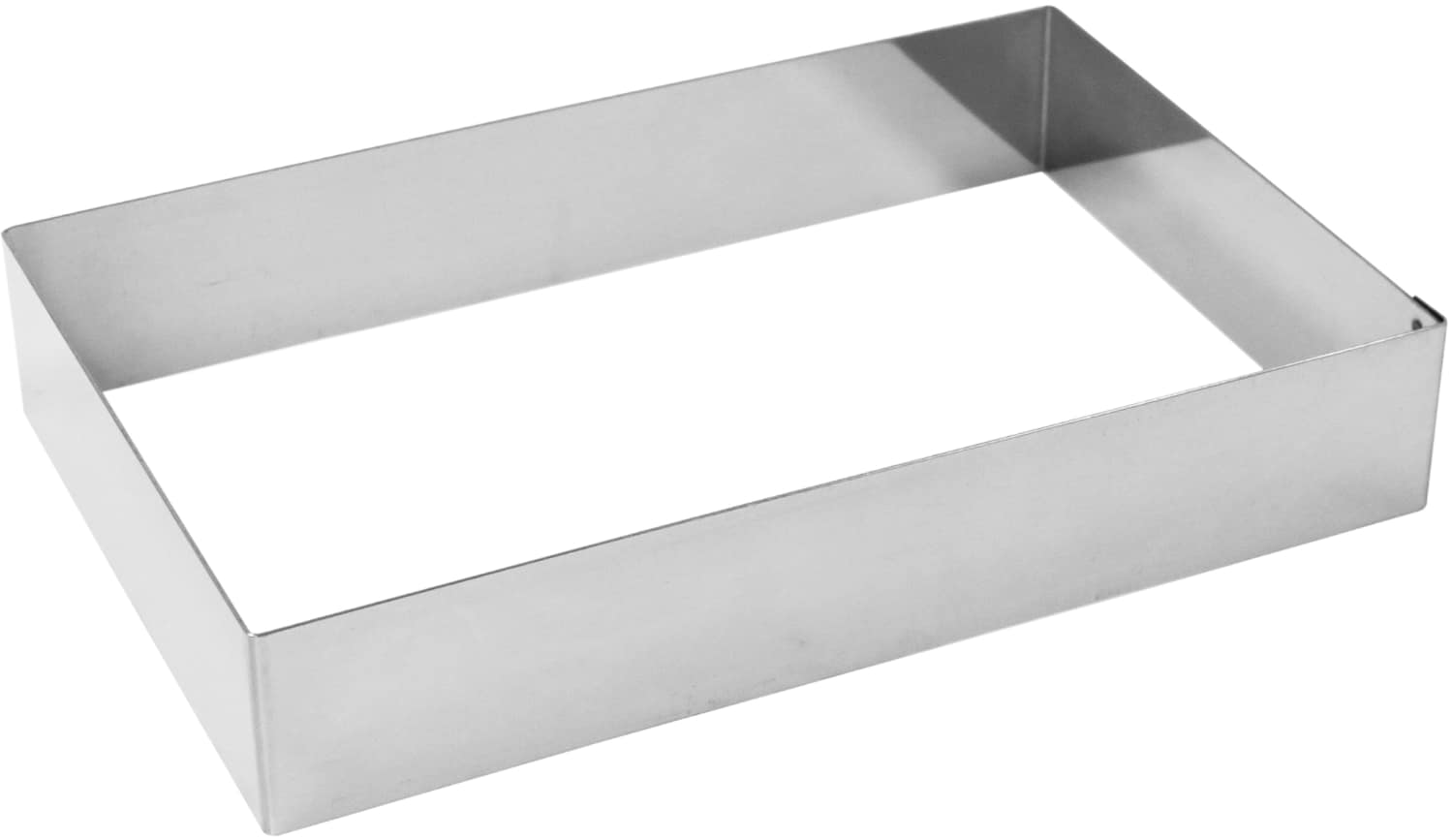 Tart ring "rectanglar" stainless steel