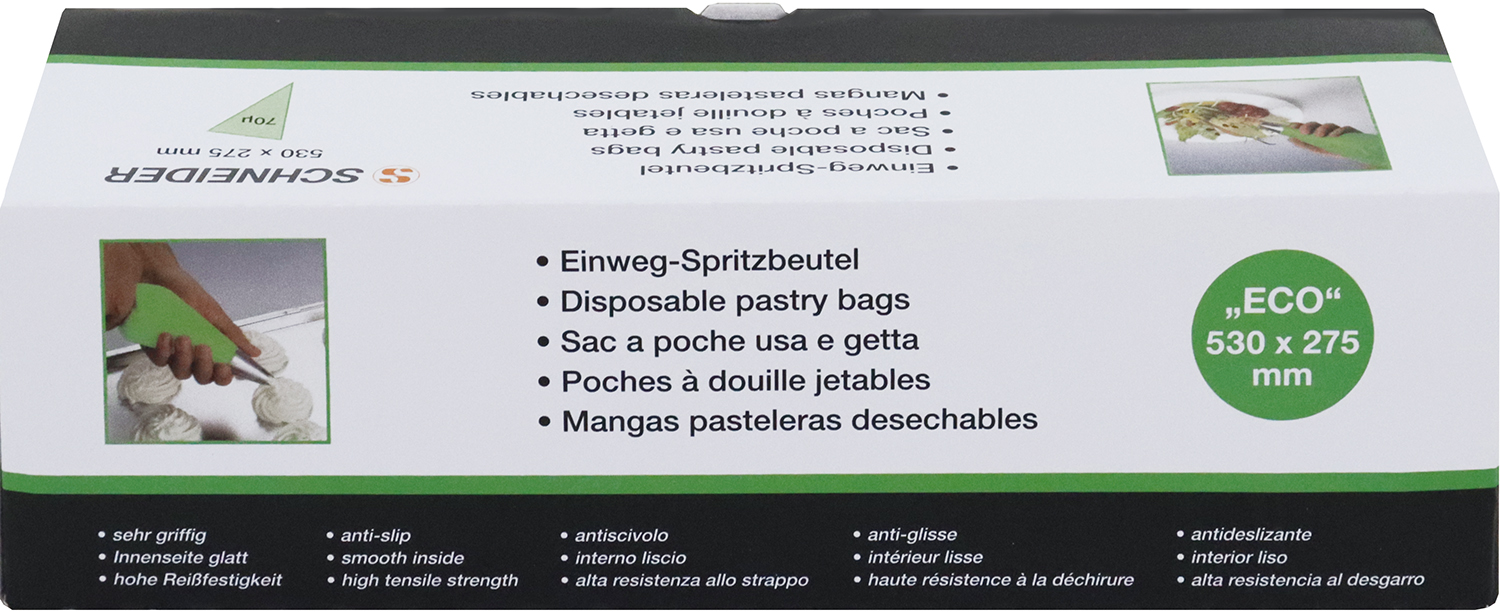 Disposable pastry bags "ECO" line 
