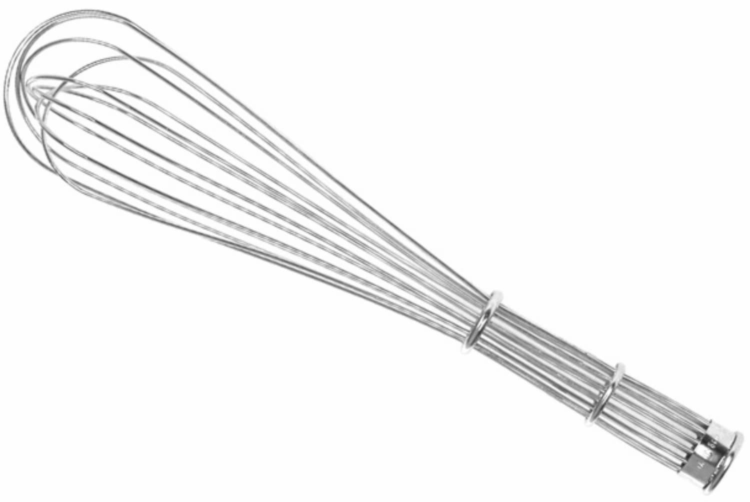 Linden Sweden Flat Whisk with Plastic Handle - White