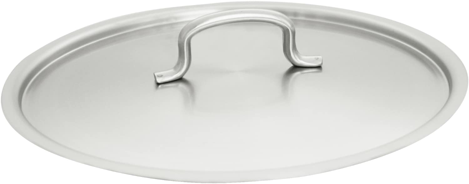 Lids with handle made out of stainless steel