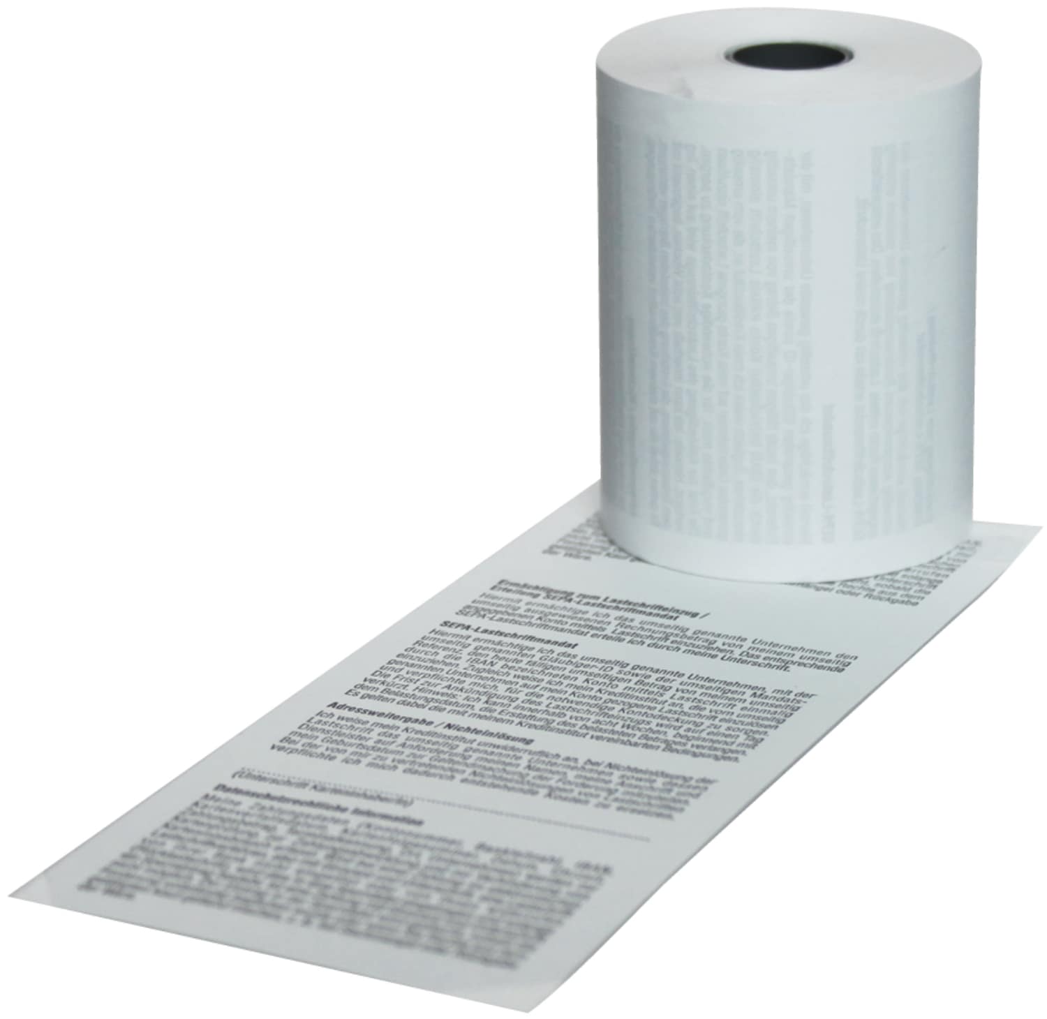 Thermal rolls for cash reigsters