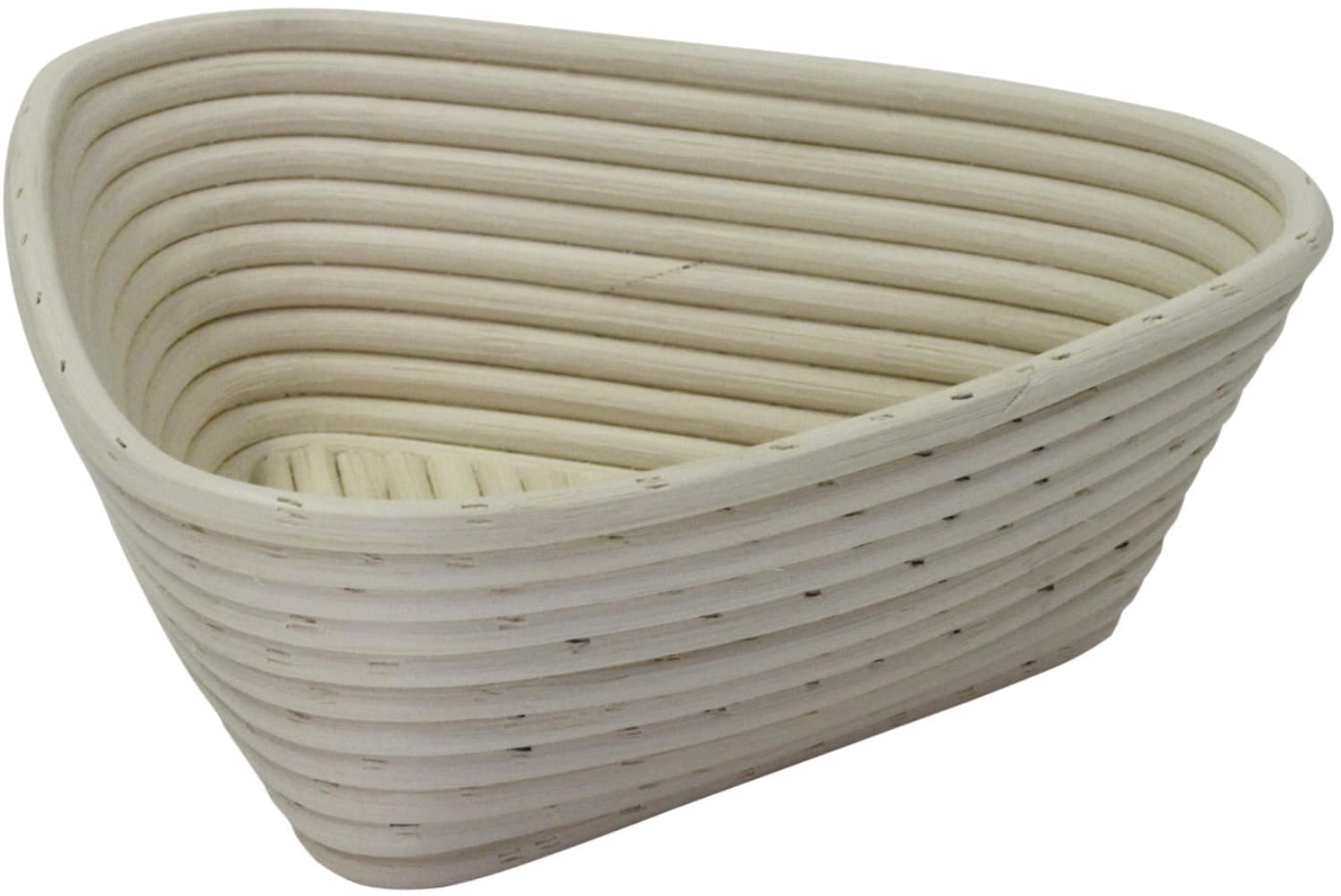 Bread proofing baskets triangle plaited bottom