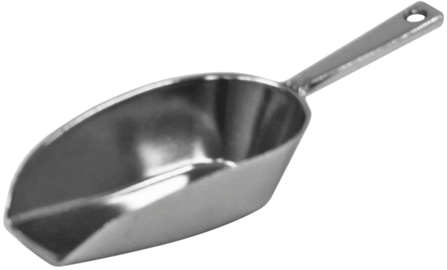 1 oz One Piece Flat Bottom Aluminum Scoop