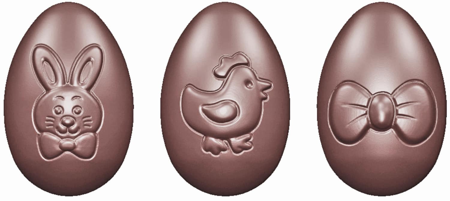 Chocolate mould "Easter eggs" 421664 421664