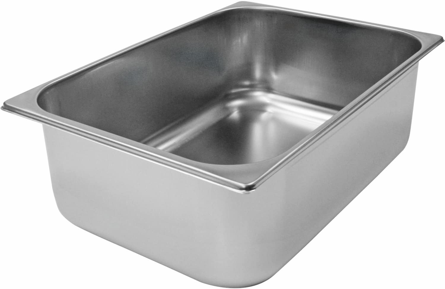 Stainless steel ice cream container store with lid