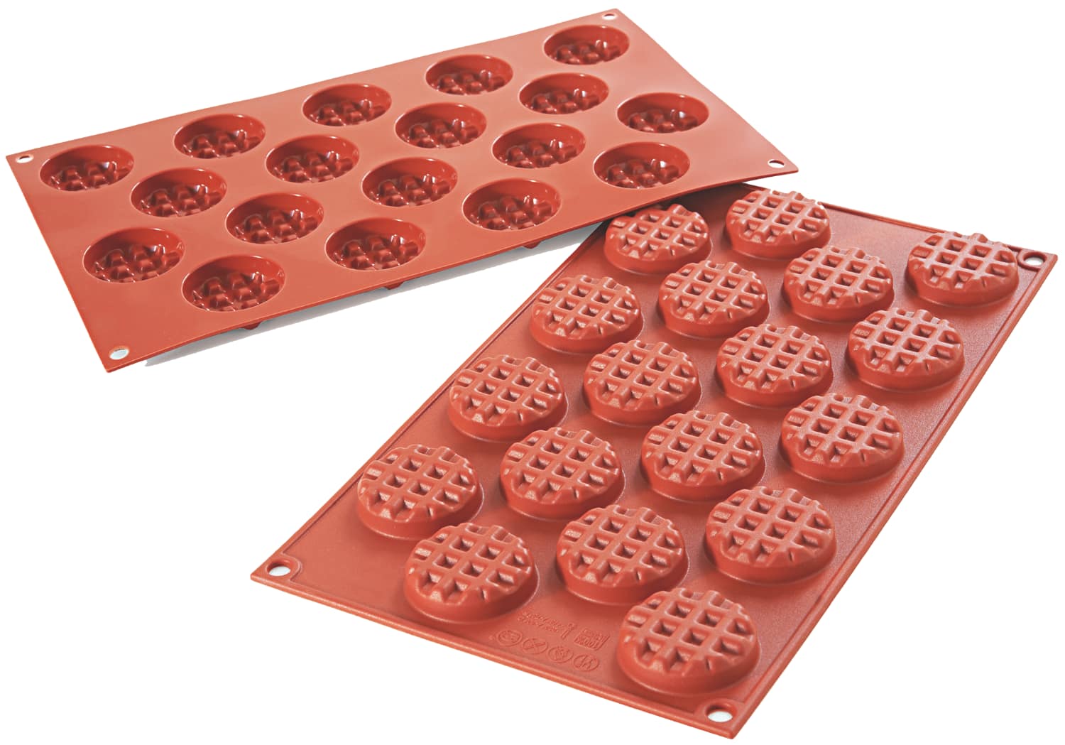 Silicone baking mould Waffle 300 x 175 mm - 115217