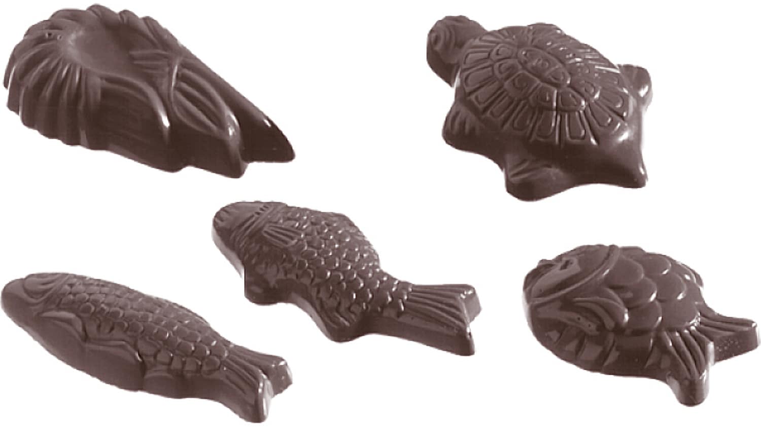 Chocolate mould "Seafood" 421170