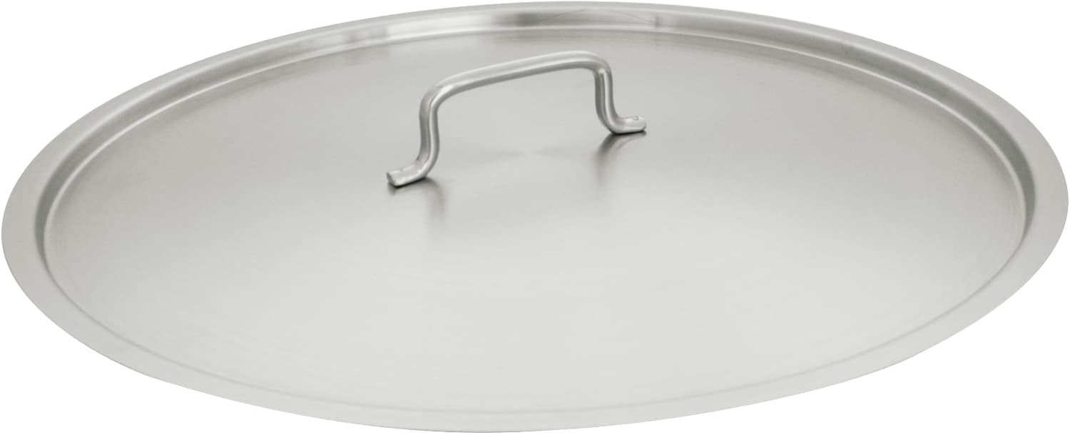 Lids with handle made out of stainless steel