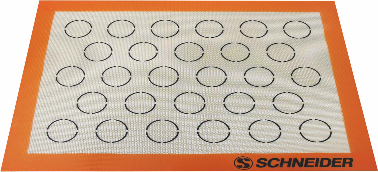 Silicon mat for macarons made of siliconized glass fibre fabric - 107784