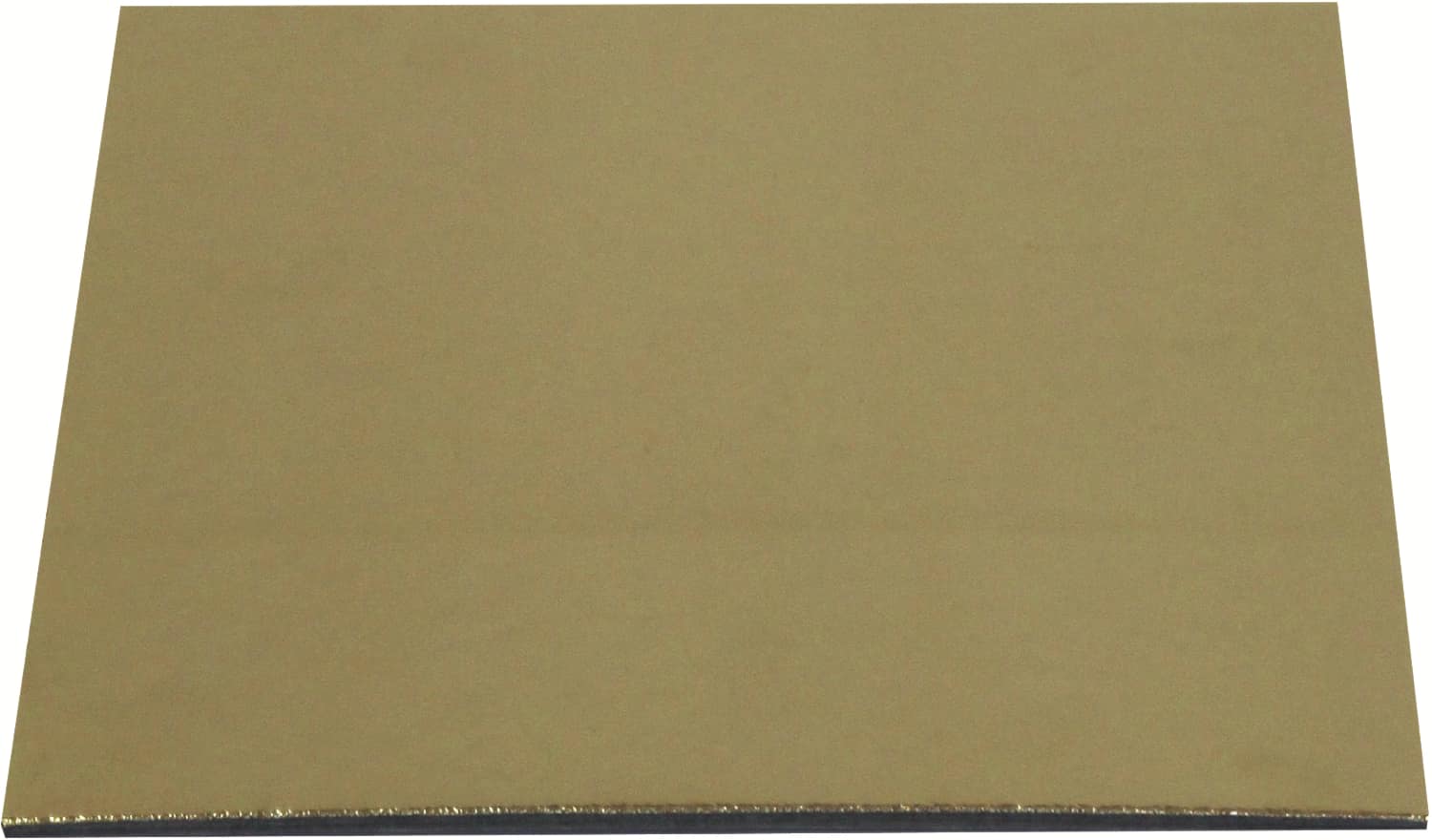 Tortenuntersetzer rechteckig gold 116900