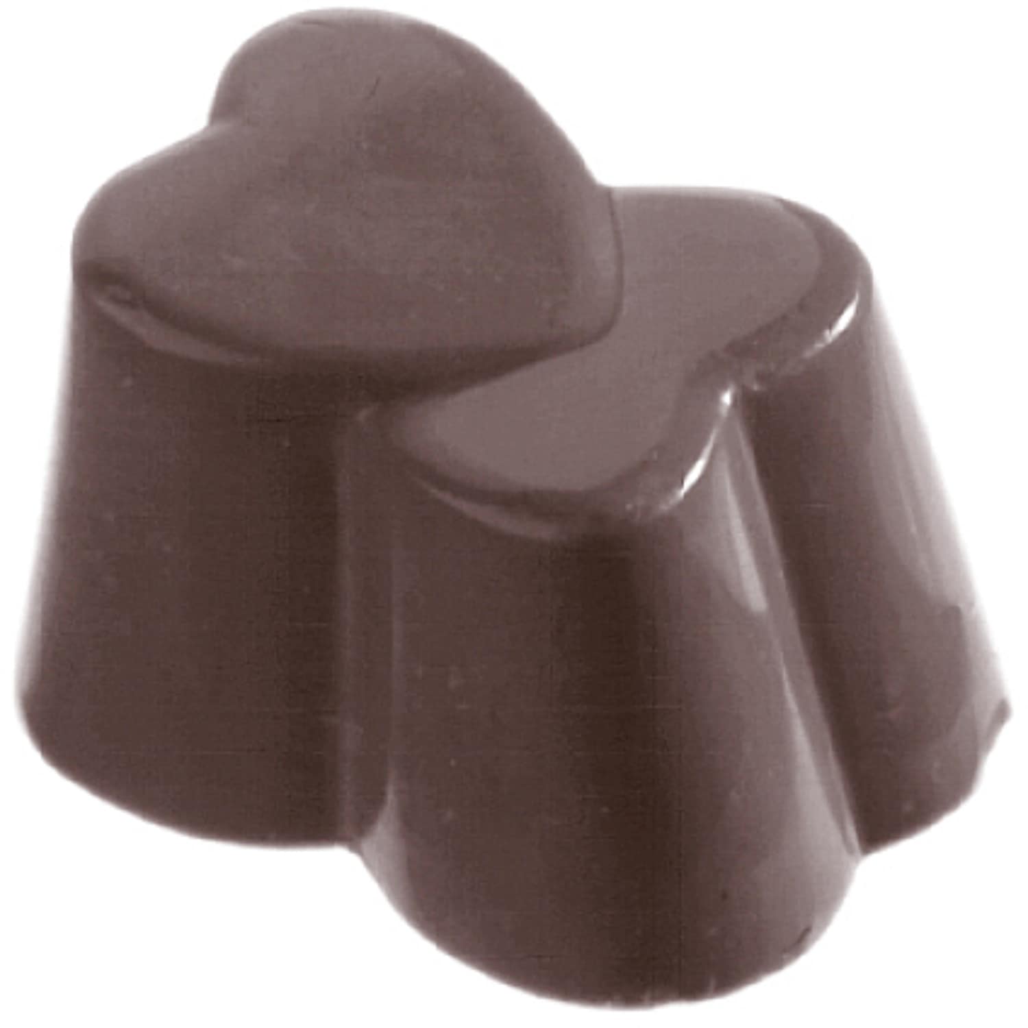 Chocolate mould "heart double" 421023