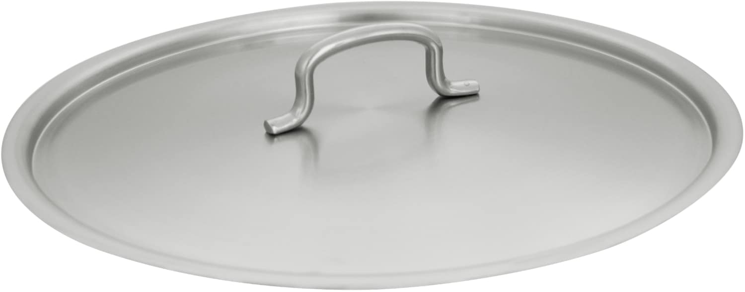 Lids with handle made out of stainless steel