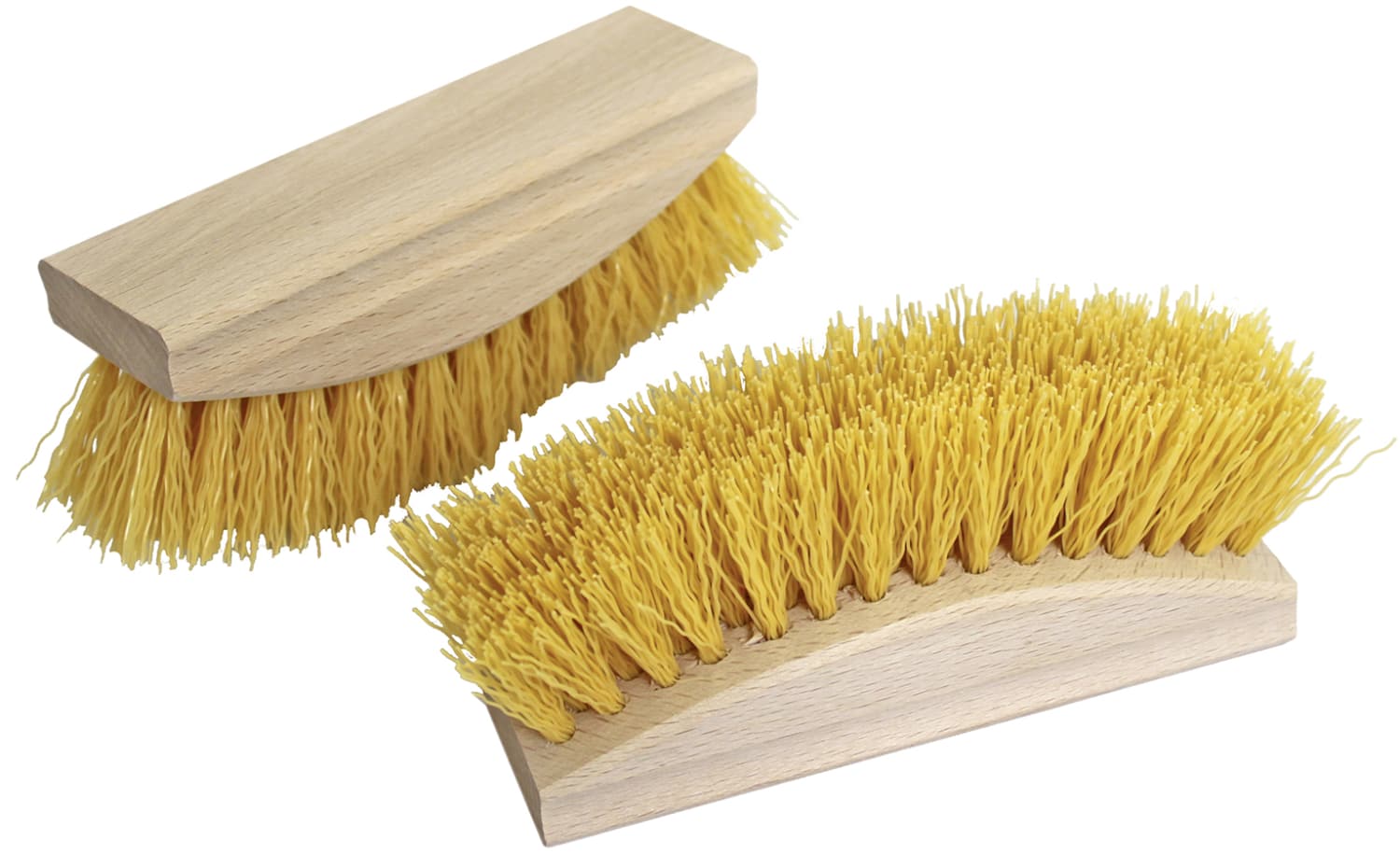 Cleaning brush for bread proofing baskets