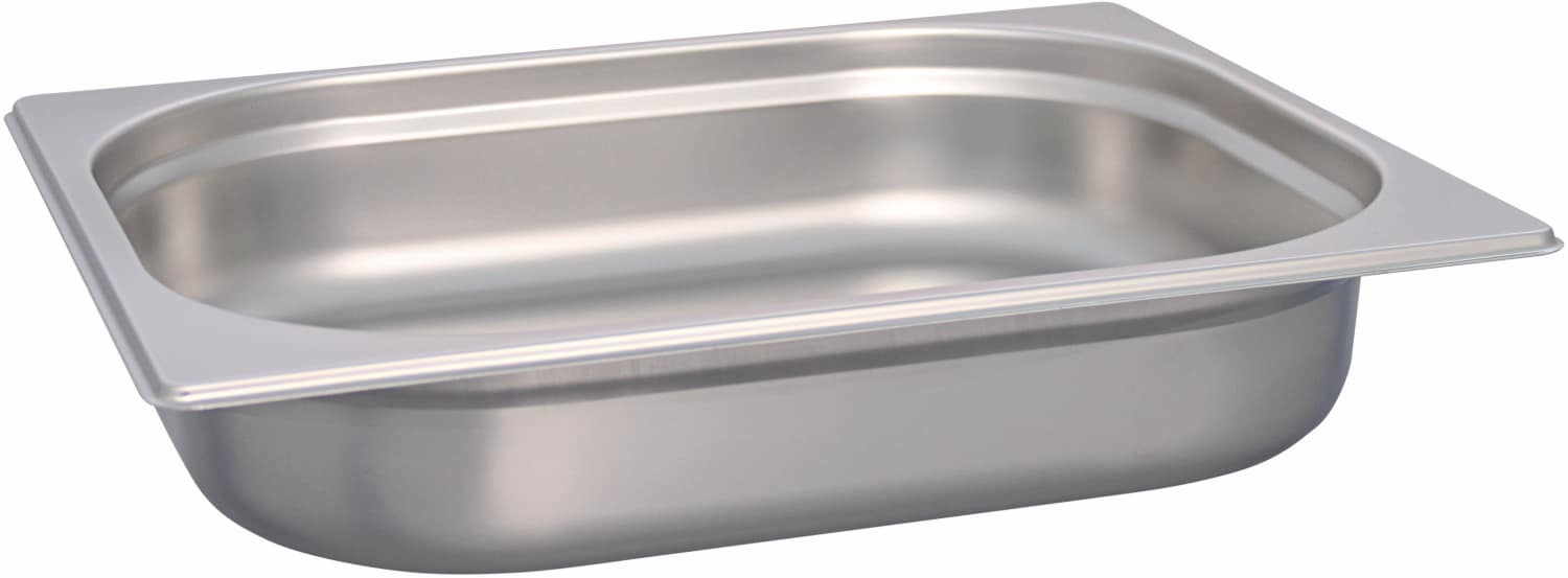 GN Container 2/3 H 10 cm stainless steel : Stellinox