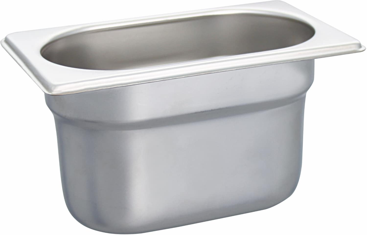 GN Container 2/3 H 10 cm stainless steel : Stellinox