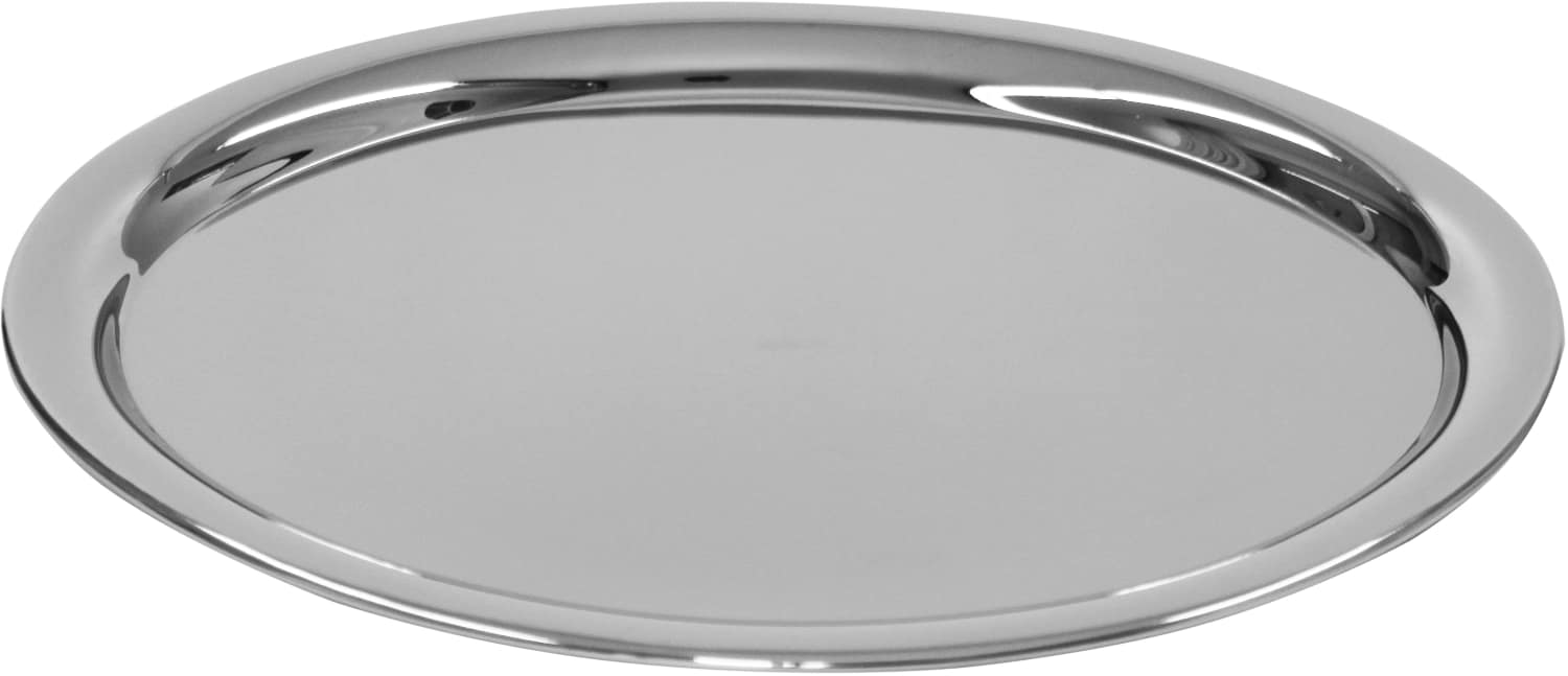 Serviertabletts oval hochglanzpoliert 154040